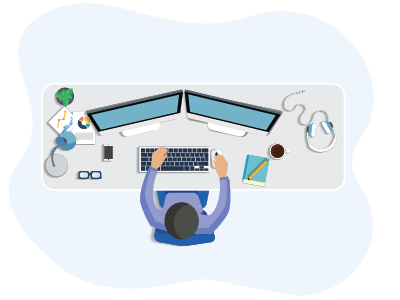 Desk depth